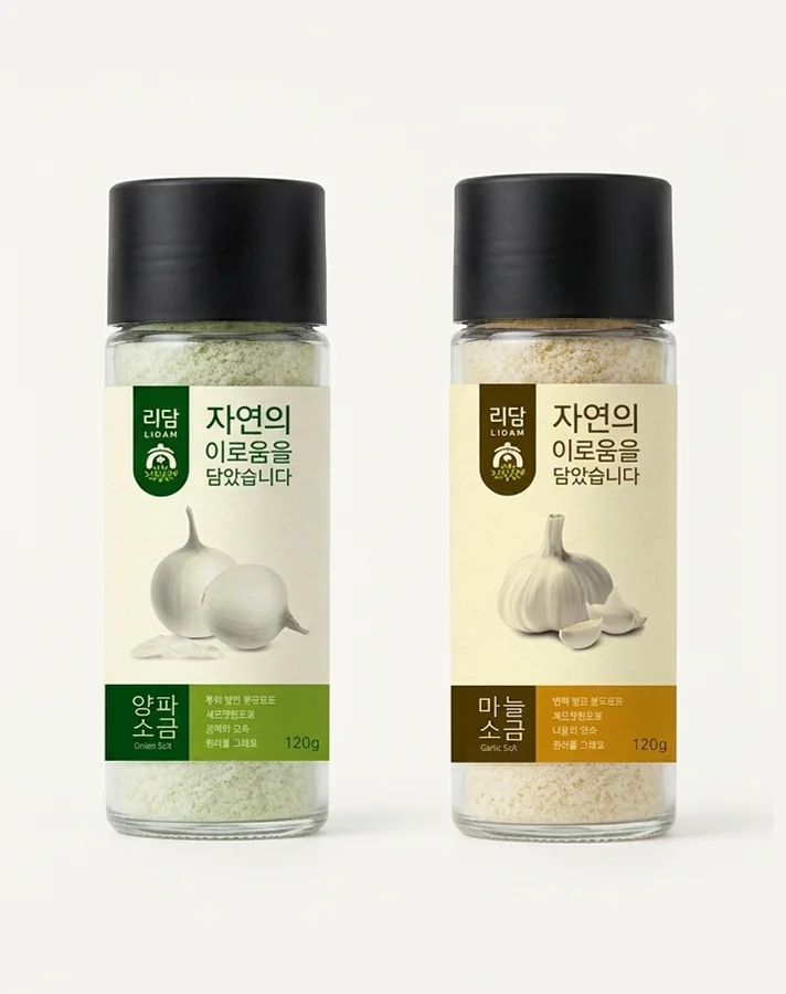 럭담 조미료 제품 2종 패키지, 자연의 이로움을 담았습니다 문구